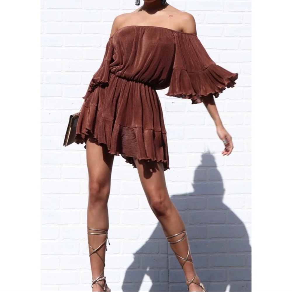Meet Me In Morocco Plisse Romper